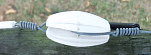 white "S" corner & end insulator