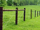 eight strand high tensile wire non electric fence